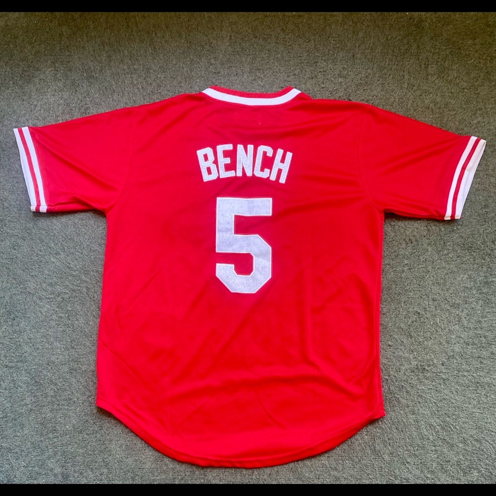 Cincinnati Reds Johnny Bench Jersey